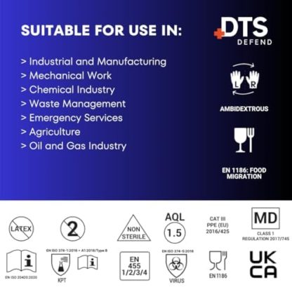 DTS Nitrile Disposable Gloves - Image 5